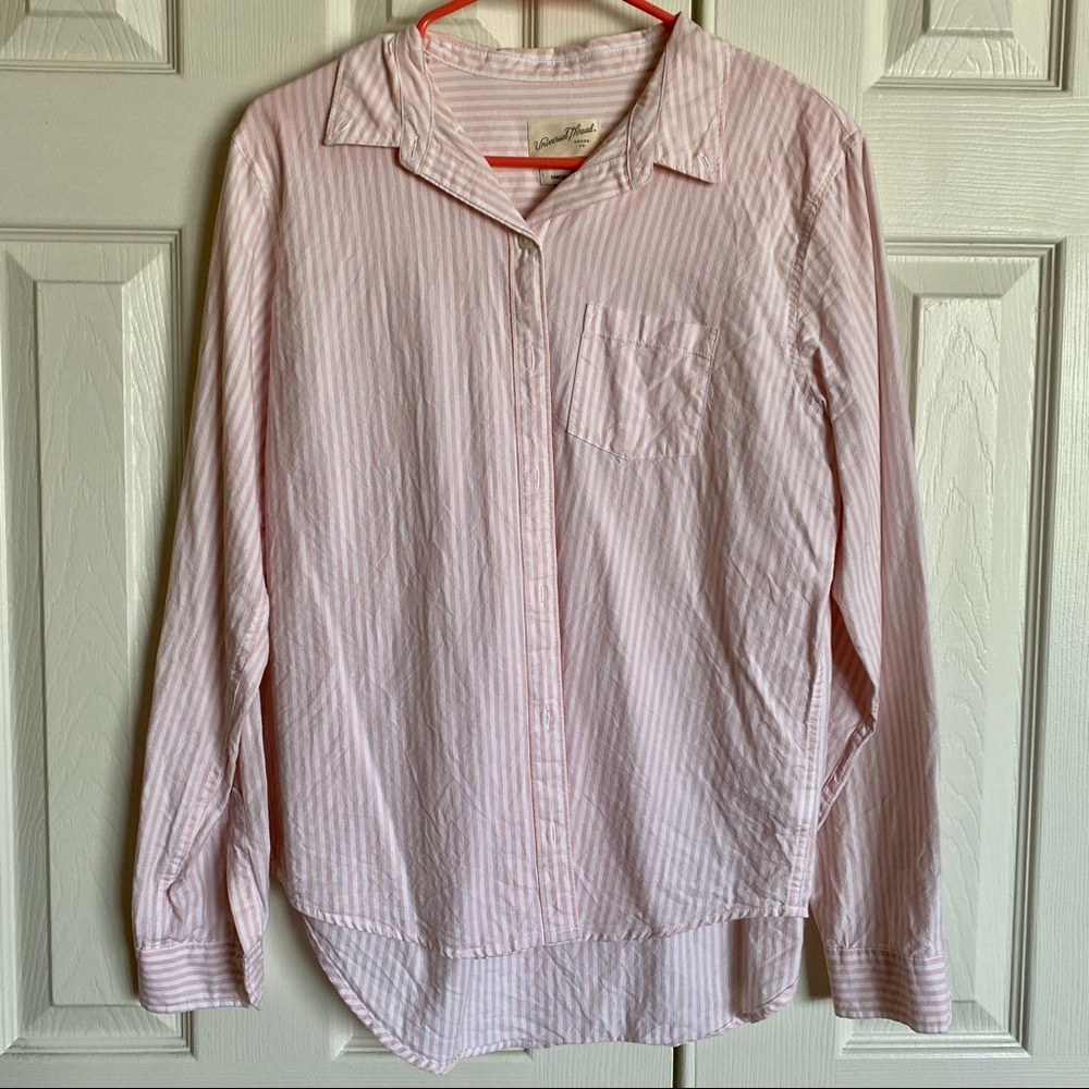 ✨ Striped Button-Down
